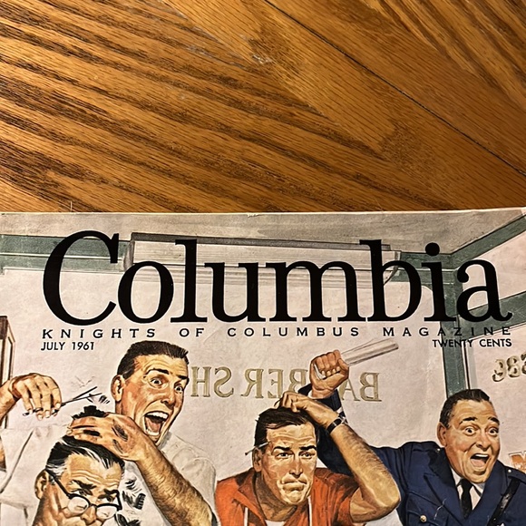 VTG 1961 Columbia Magazine Knights of Columbus
Volume XLI, July 1961 - Ephemera - Picture 3 of 7